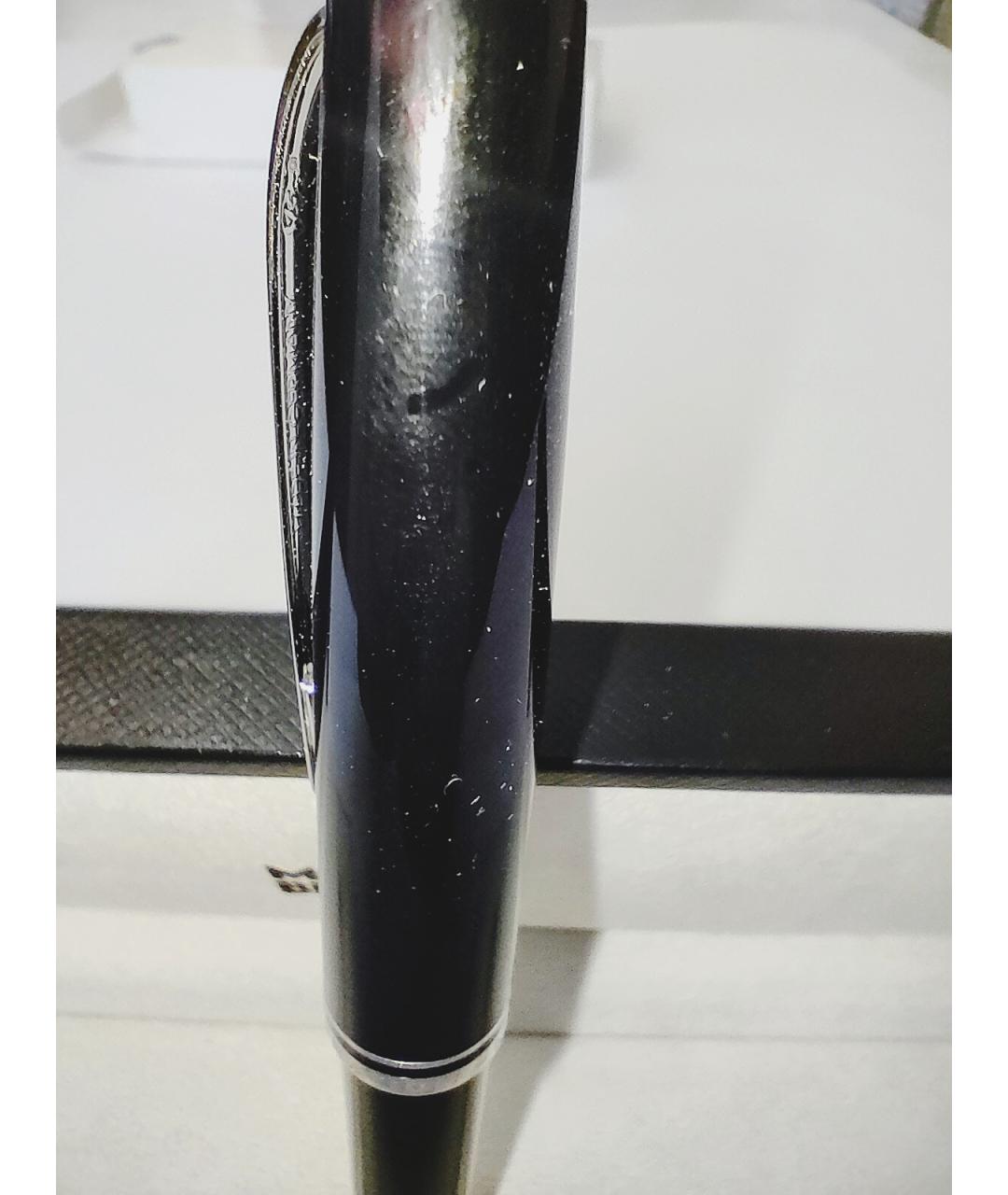 MONTBLANC Черная пластиковая чернильная ручка, фото 8
