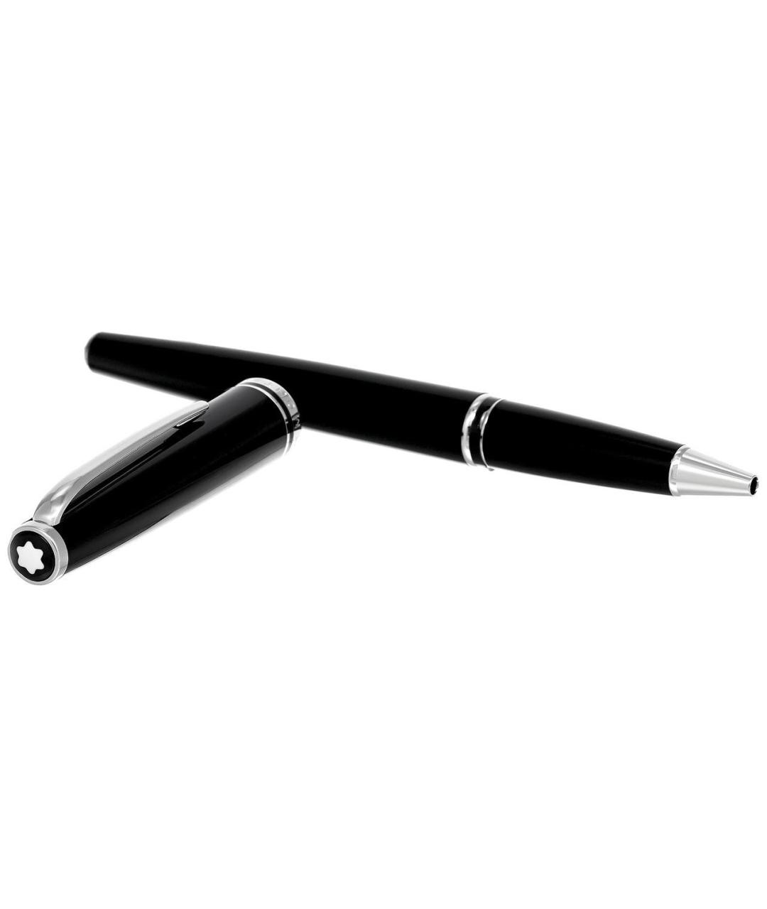 MONTBLANC Черная пластиковая чернильная ручка, фото 2