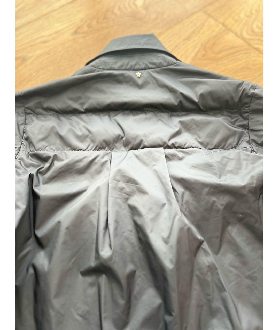 LORENA ANTONIAZZI Черная полиамидовая куртка, фото 4