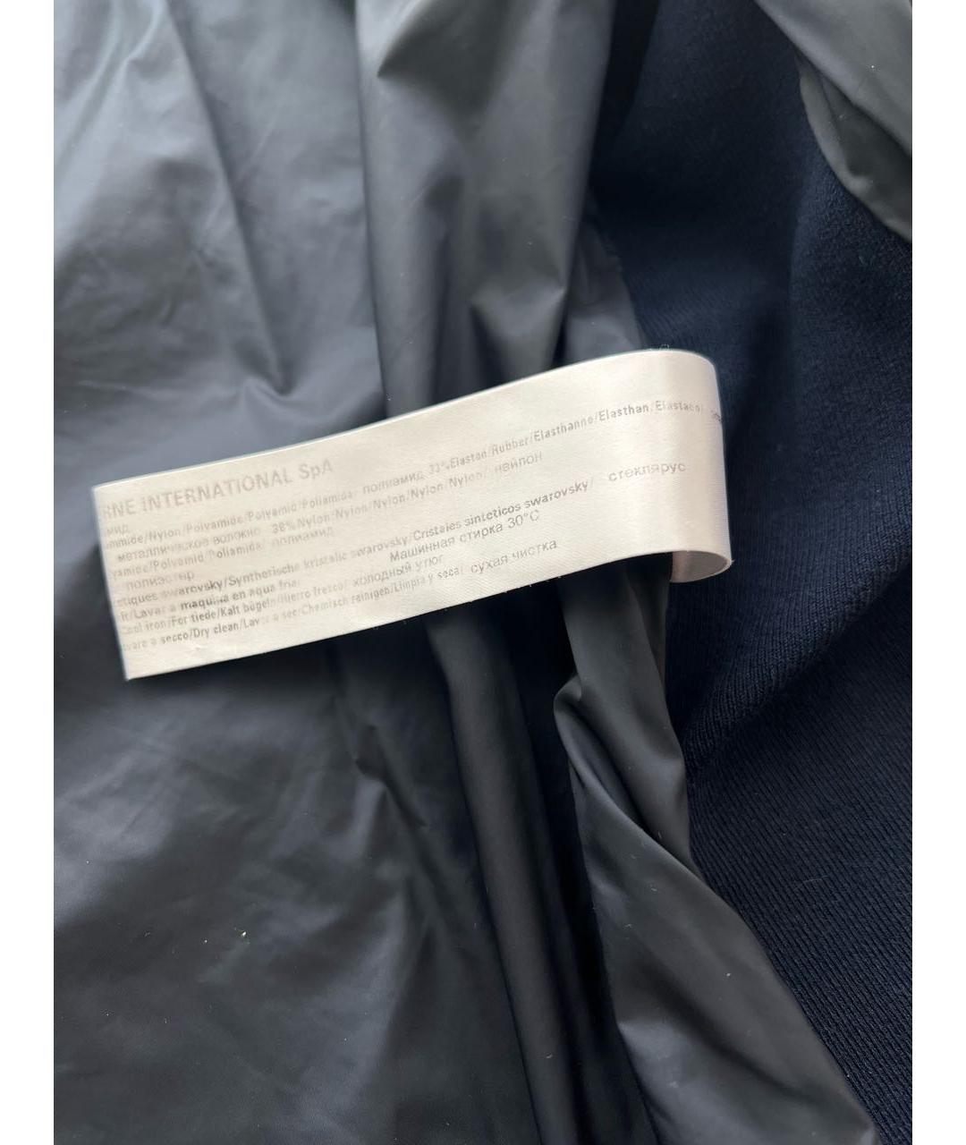 LORENA ANTONIAZZI Черная полиамидовая куртка, фото 6