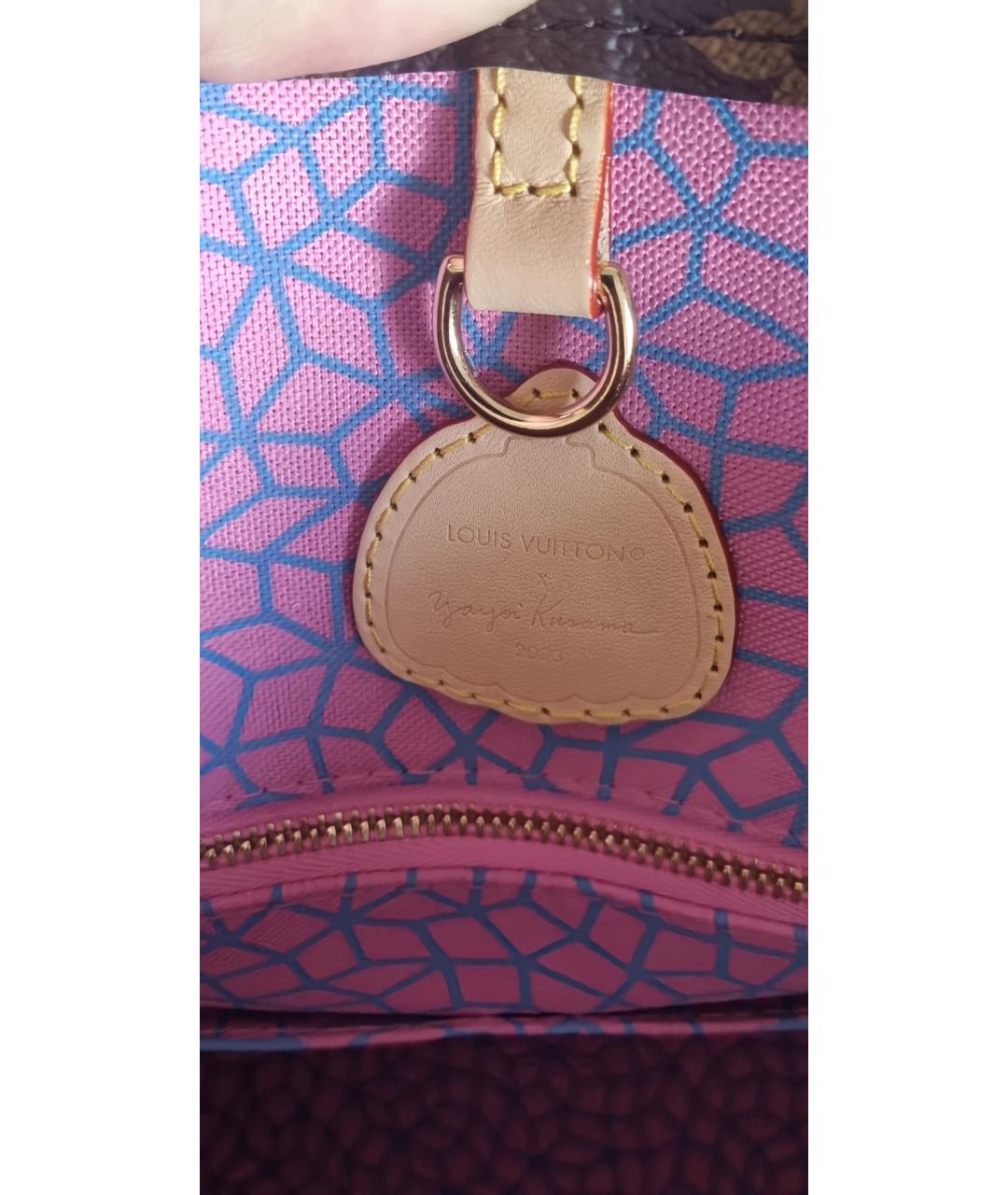LOUIS VUITTON Коричневая сумка тоут, фото 3