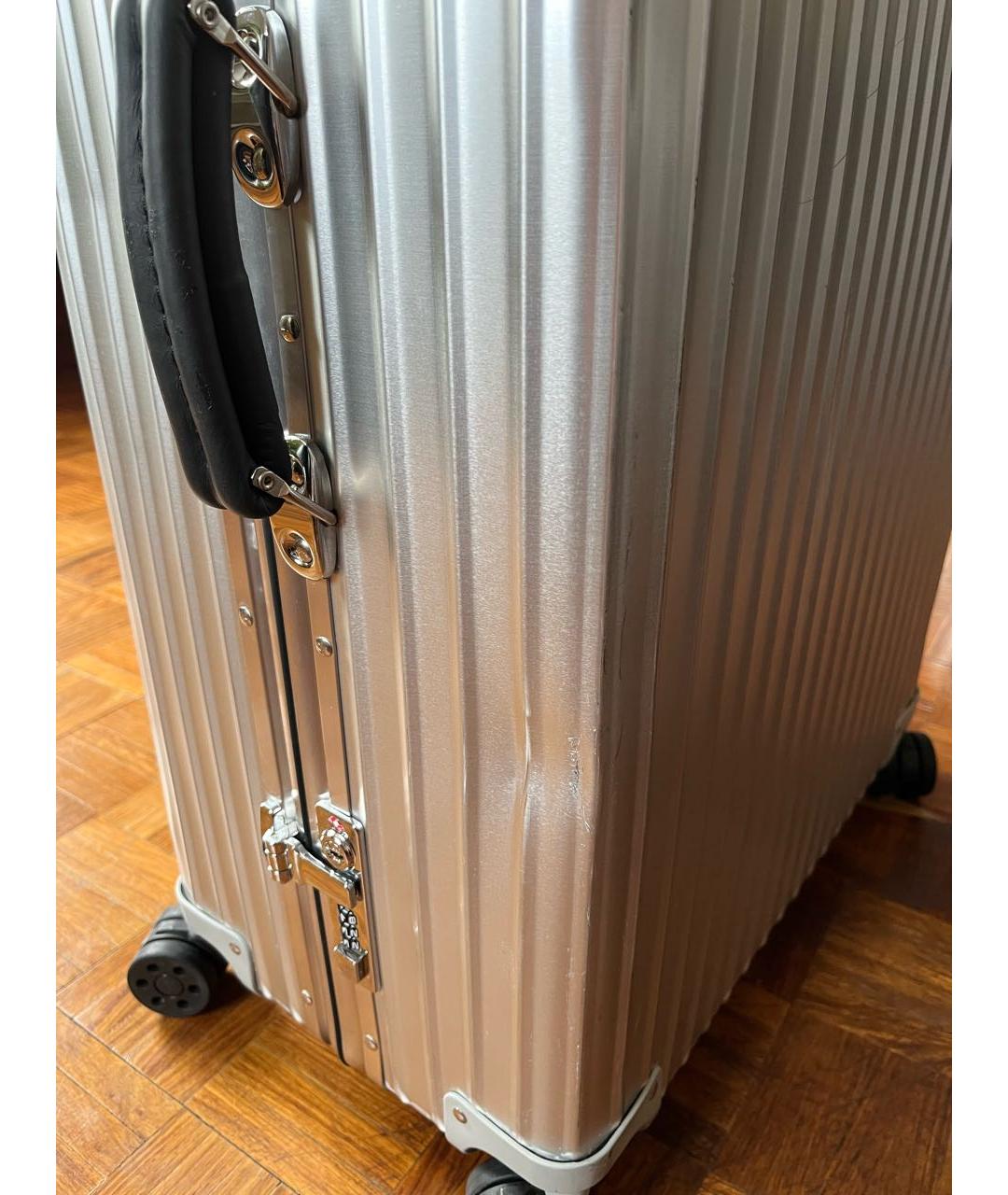 Rimowa Серебрянный чемодан, фото 7