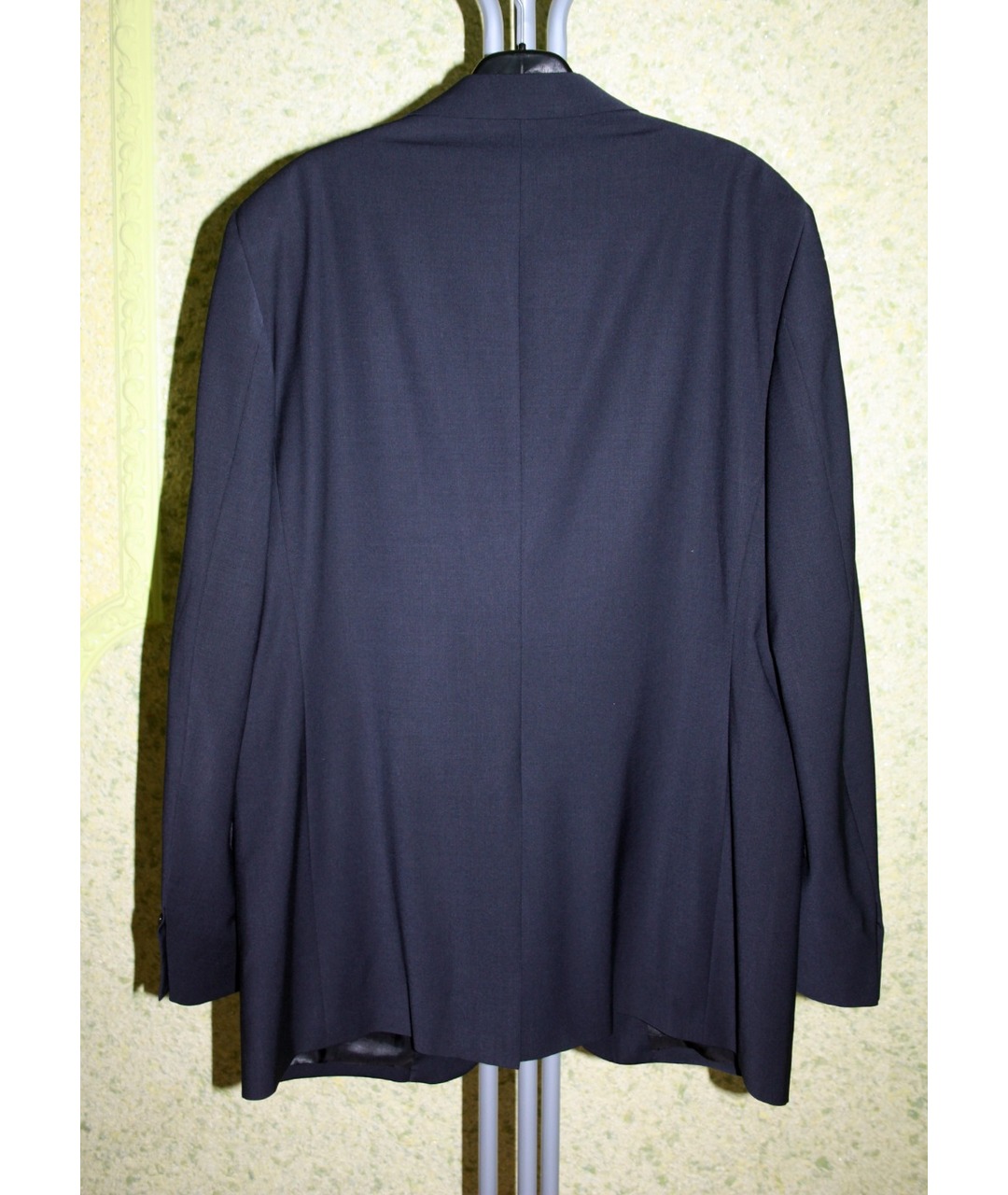 JOHN RICHMOND Темно-синий шерстяной пиджак, фото 2