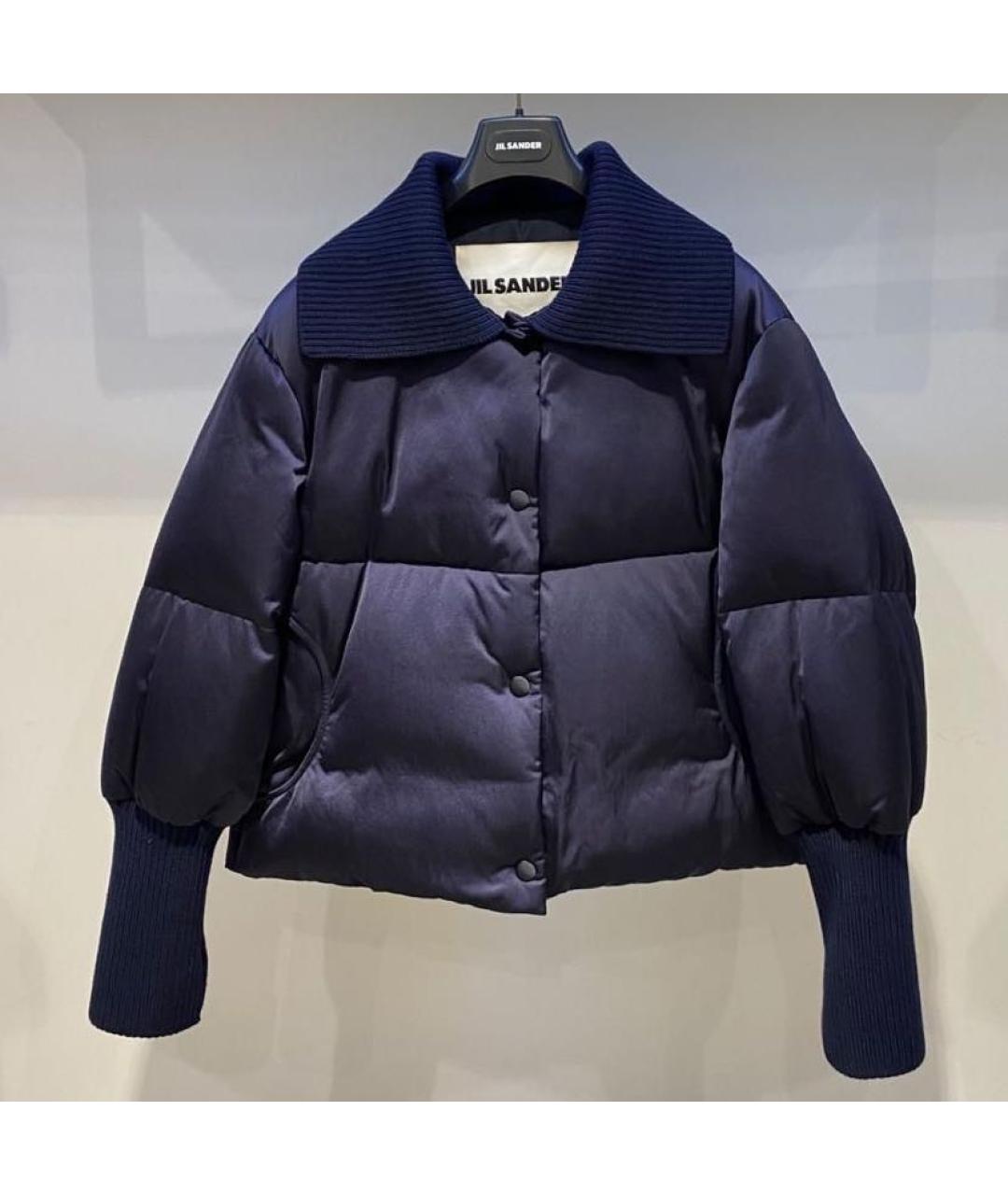 JIL SANDER Темно-синяя куртка, фото 3