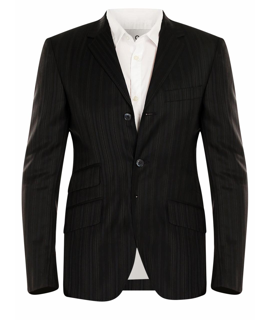 JOHN RICHMOND Черный шерстяной пиджак, фото 1