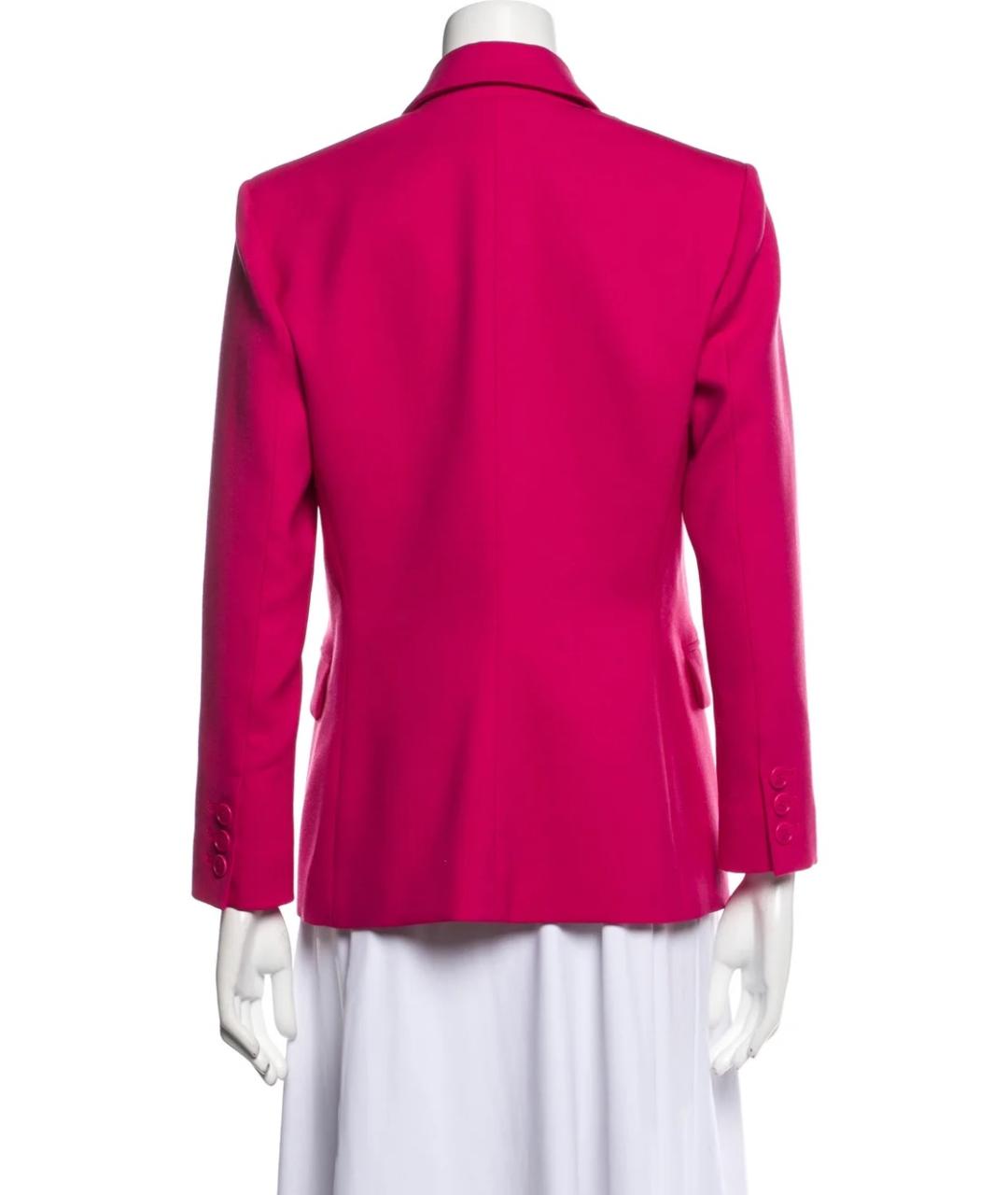 ALTUZARRA Розовый шерстяной жакет/пиджак, фото 2