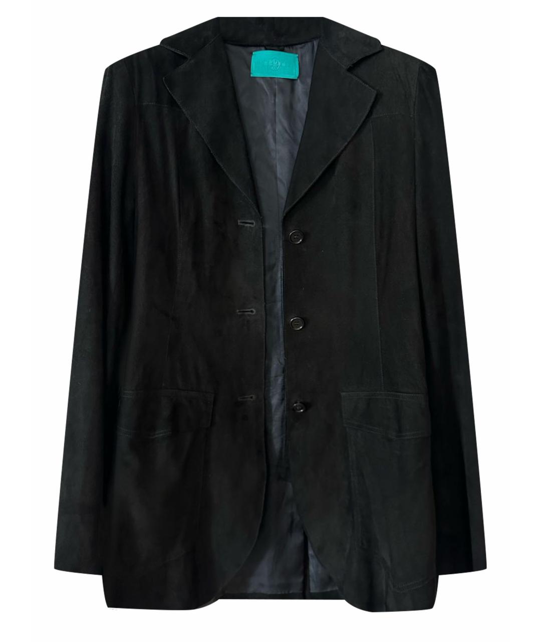 RUFFO Черный замшевый жакет/пиджак, фото 1
