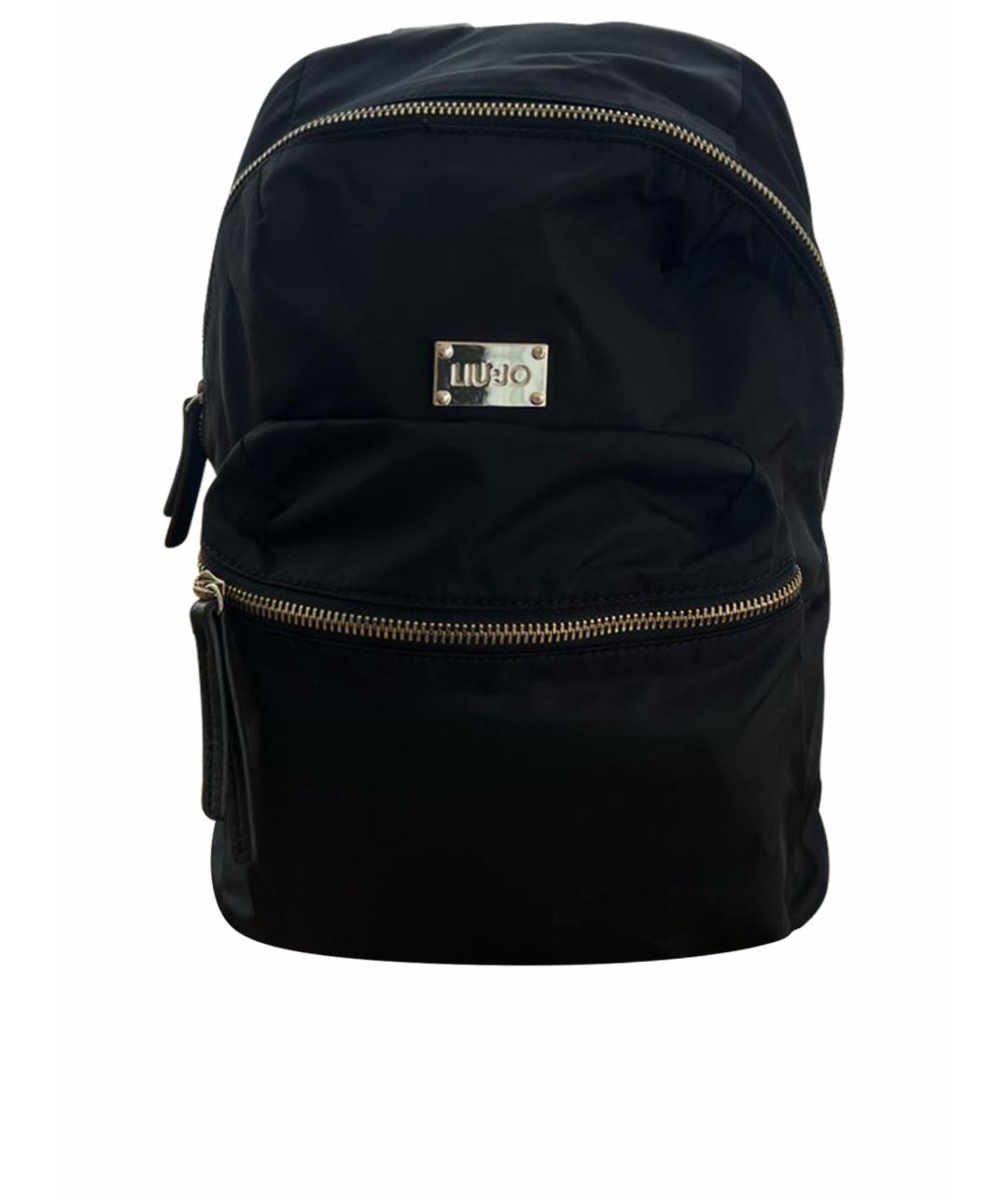 LIU JO Черный тканевый рюкзак, фото 1