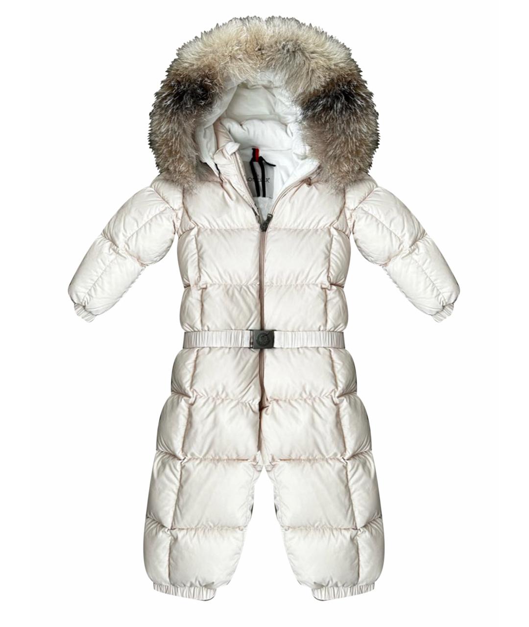 MONCLER Розовый комбинезон, фото 1
