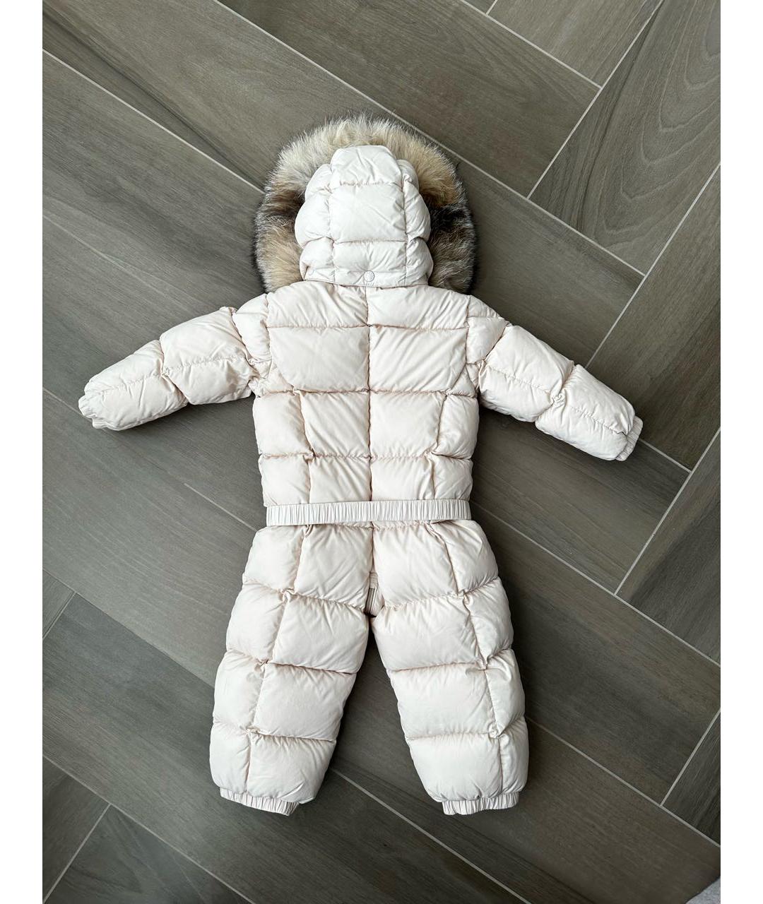 MONCLER Розовый комбинезон, фото 2