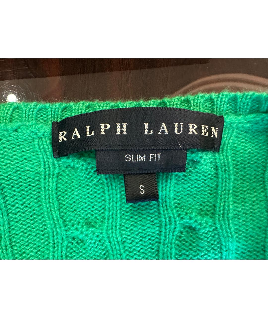 RALPH LAUREN Зеленый джемпер / свитер, фото 5