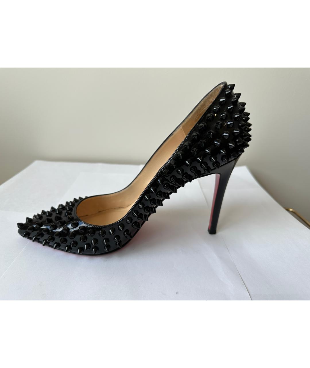 CHRISTIAN LOUBOUTIN Черные туфли, фото 7