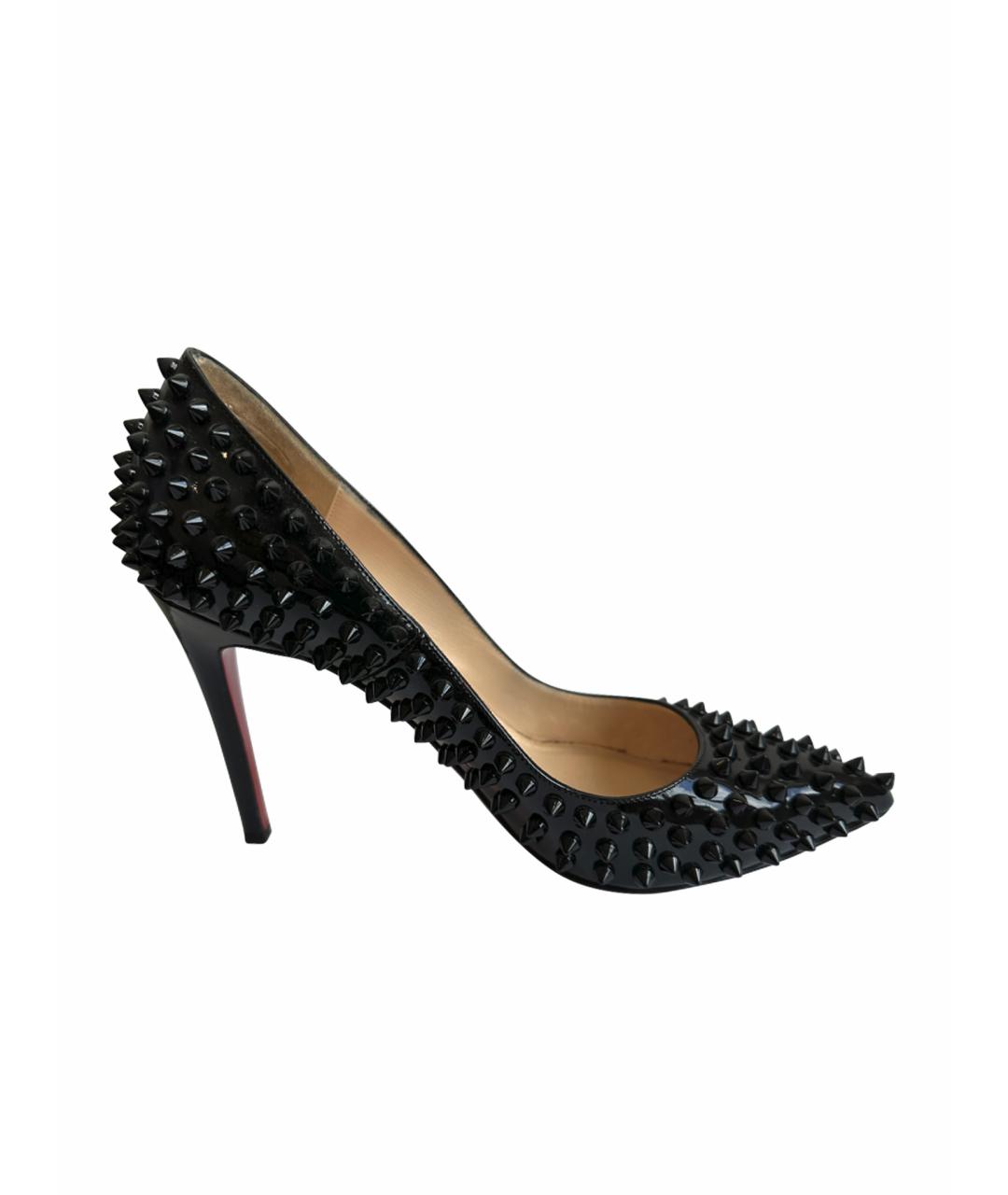 CHRISTIAN LOUBOUTIN Черные туфли, фото 1