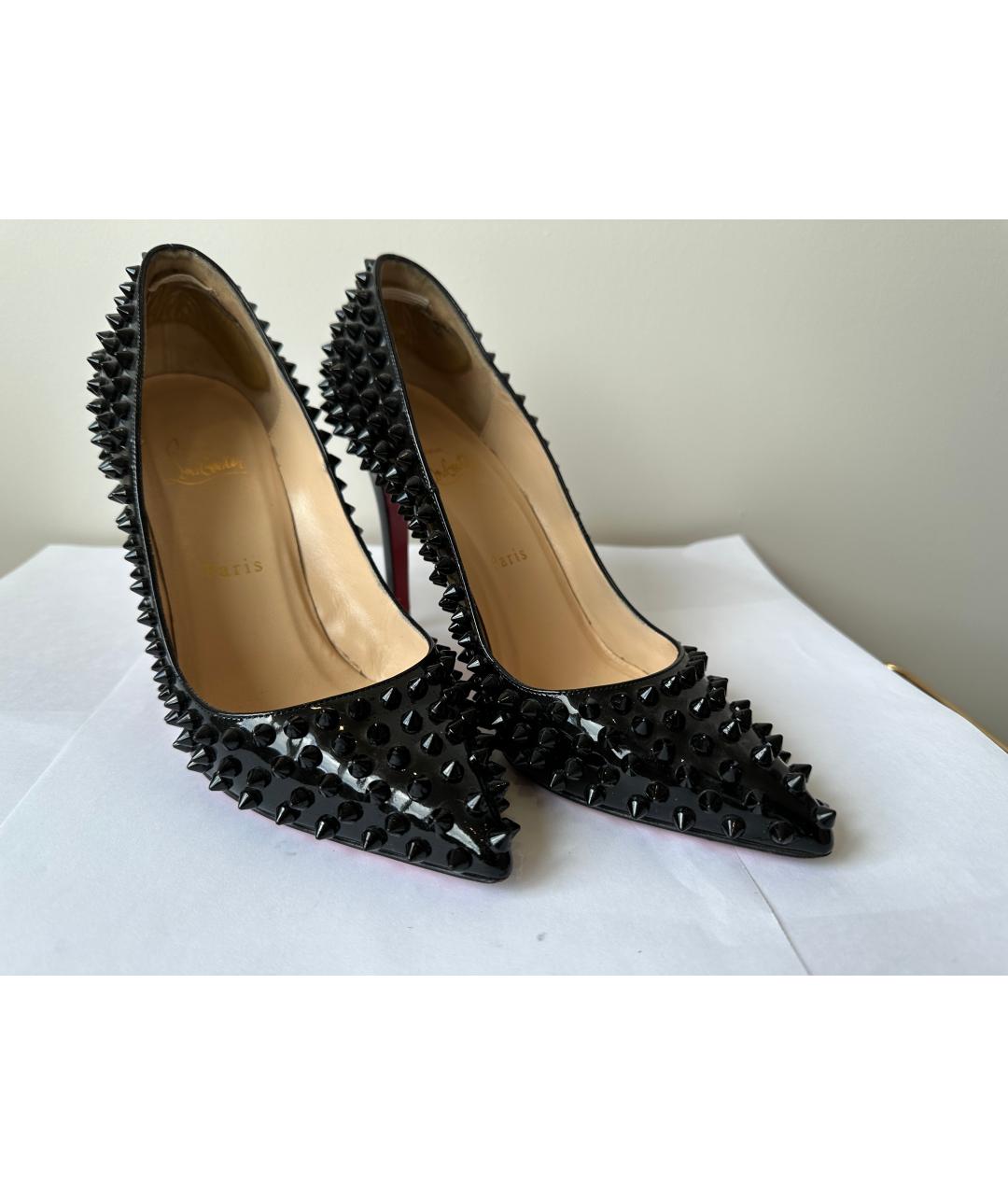 CHRISTIAN LOUBOUTIN Черные туфли, фото 3