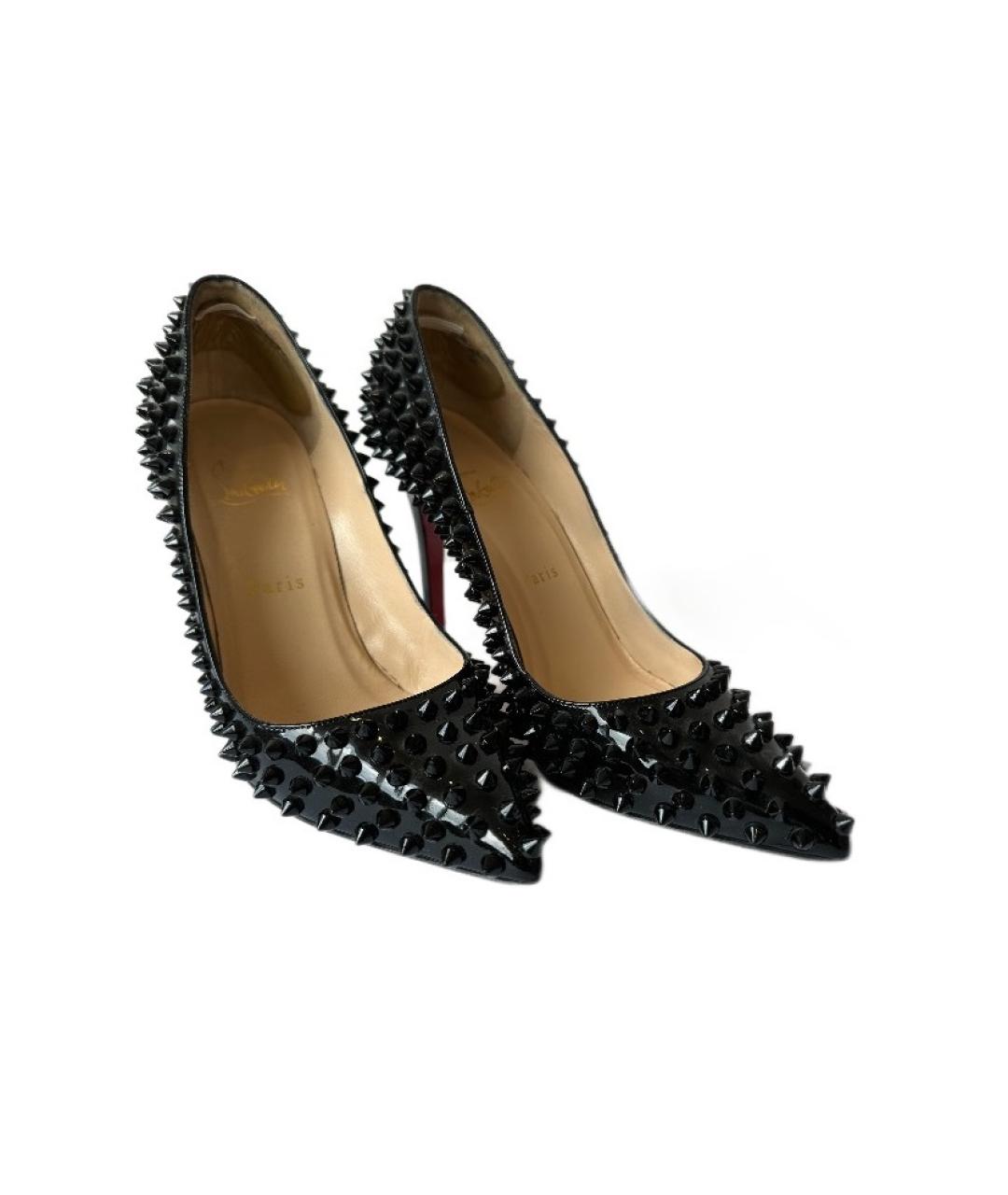 CHRISTIAN LOUBOUTIN Черные туфли, фото 2