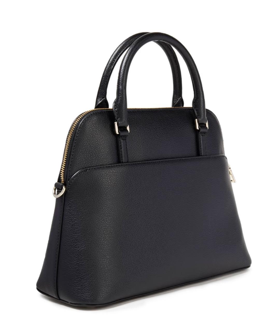 DKNY Черная кожаная сумка тоут, фото 3