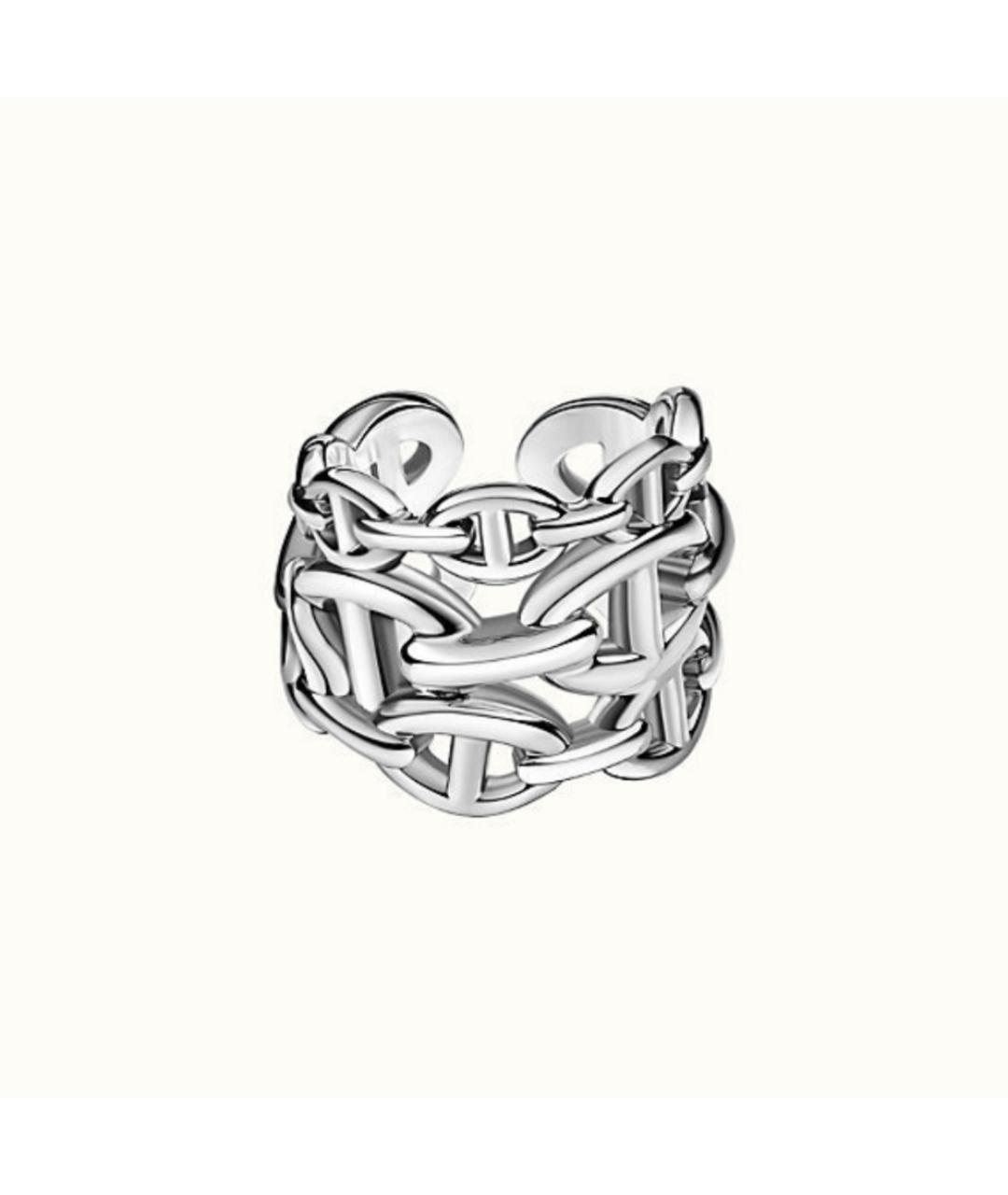 HERMES Серебряное серебряное кольцо, фото 7