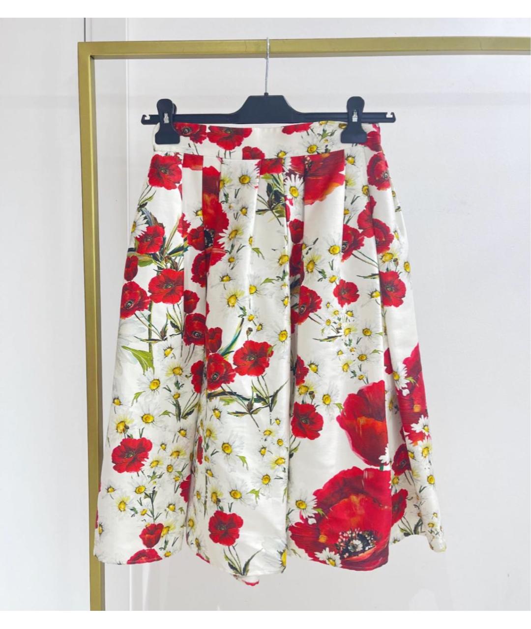 DOLCE&GABBANA Мульти юбка миди, фото 3