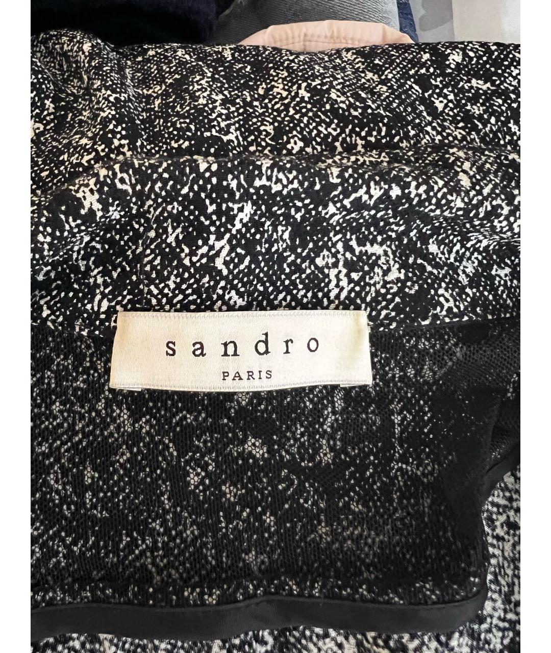SANDRO Серое вискозное платье, фото 6