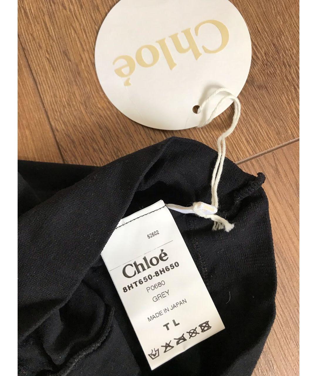 CHLOE Черные леггинсы и велосипедки, фото 3