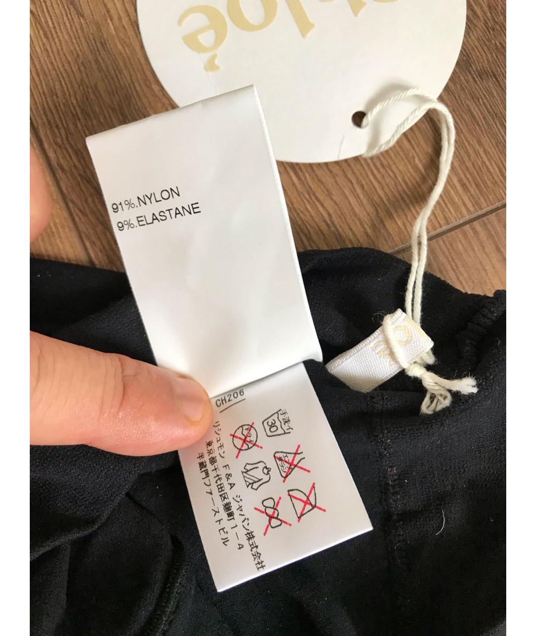 CHLOE Черные леггинсы и велосипедки, фото 4