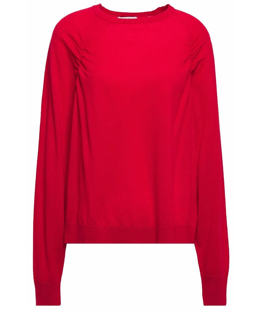 SANDRO Красный шерстяной джемпер / свитер, фото 1