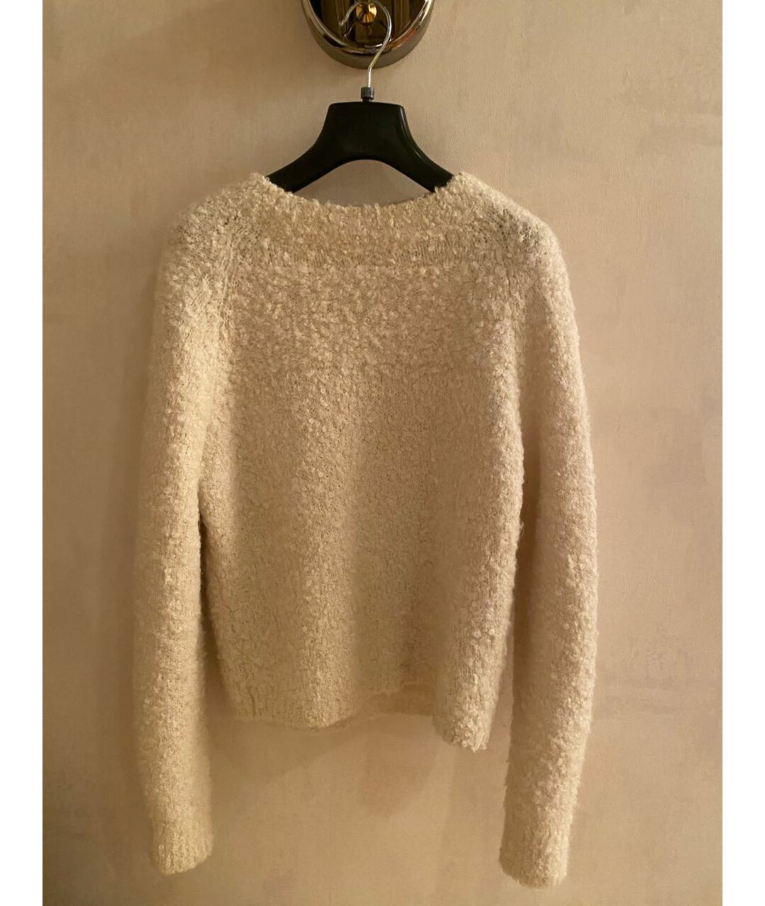 ISABEL MARANT Белый шерстяной джемпер / свитер, фото 2
