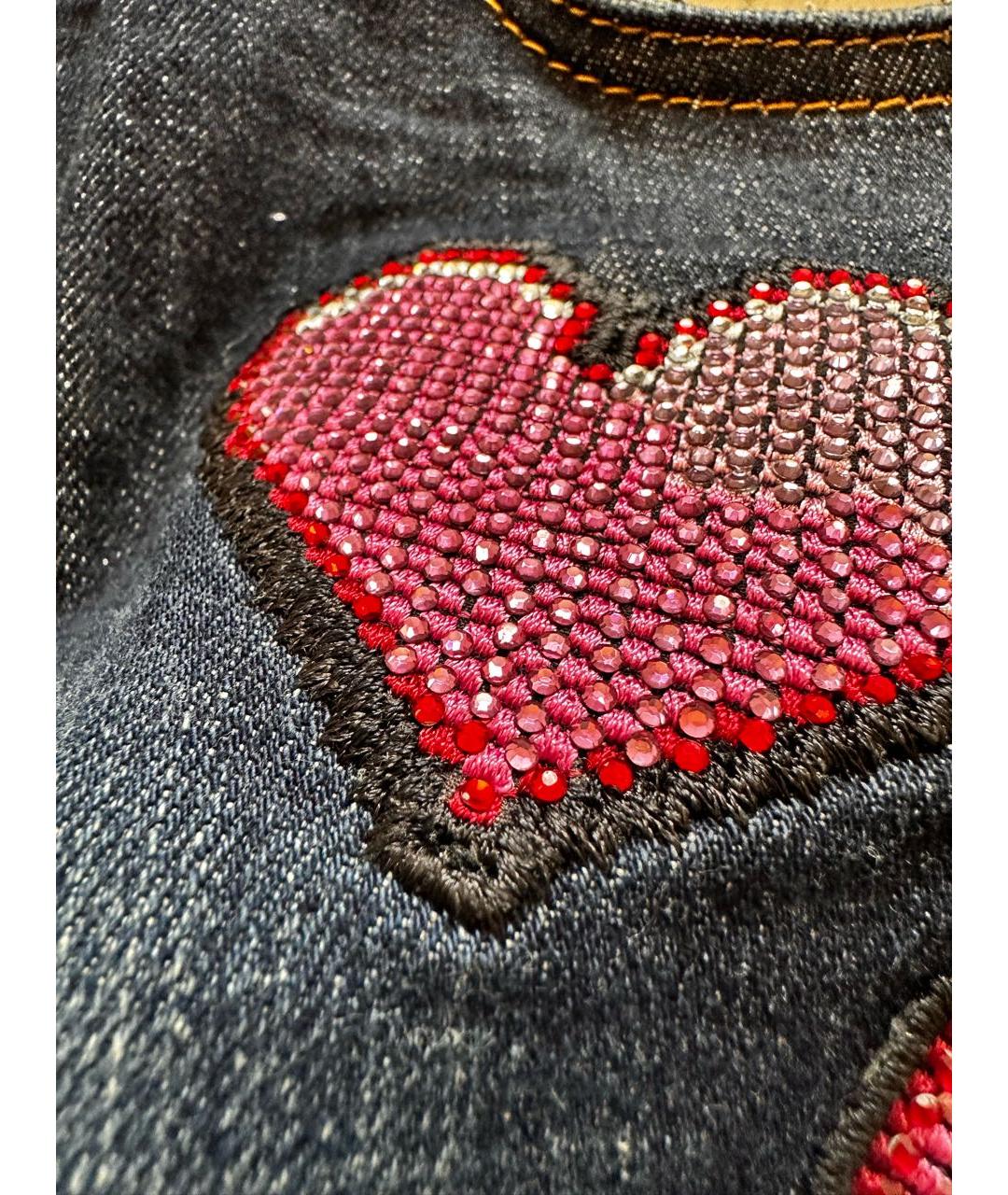 PHILIPP PLEIN Синяя юбка, фото 8