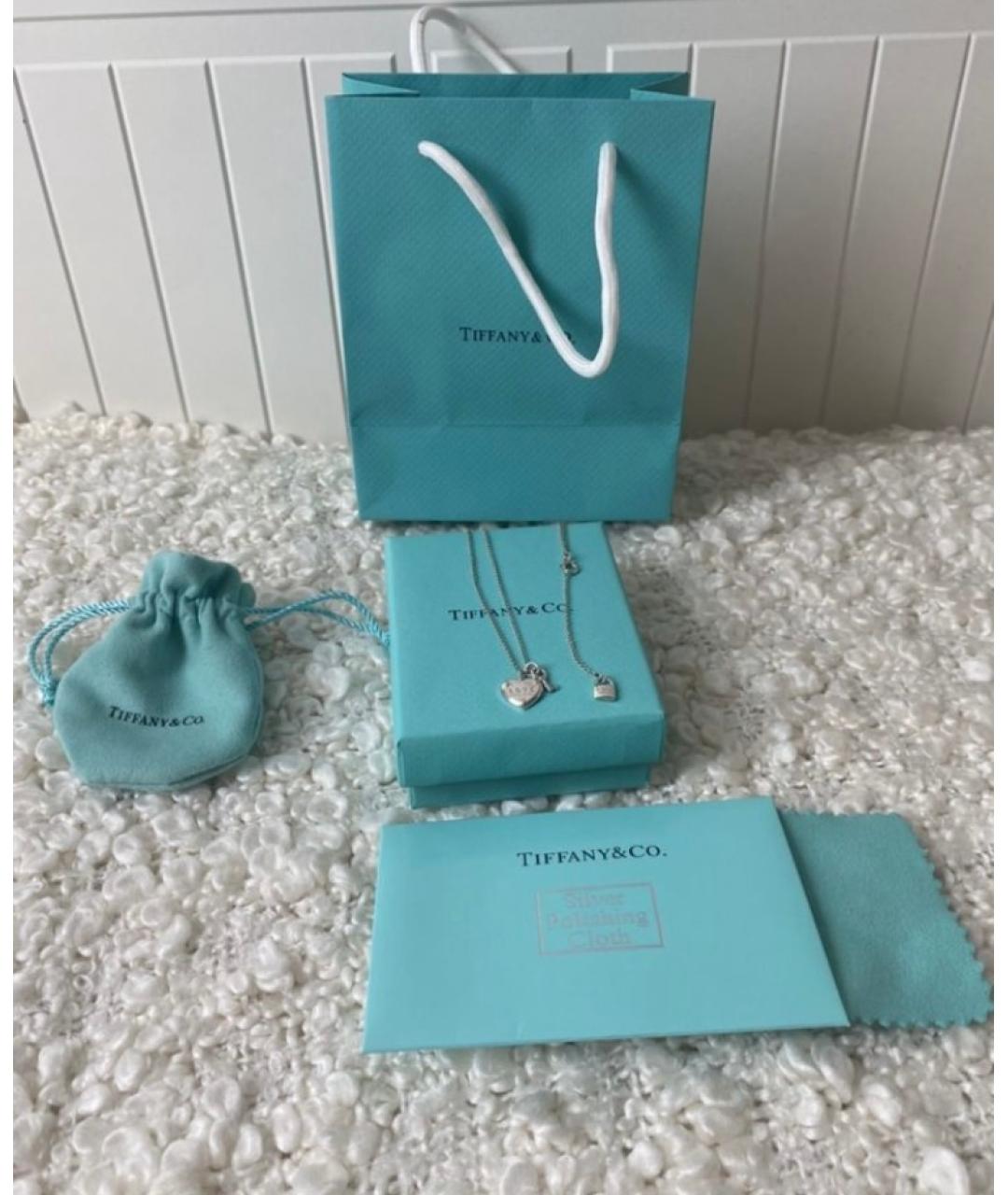 TIFFANY&CO Серебряная серебряная подвеска, фото 2