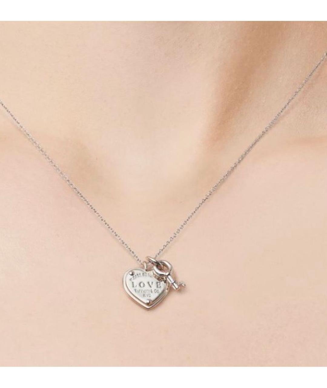 TIFFANY&CO Серебряная серебряная подвеска, фото 3