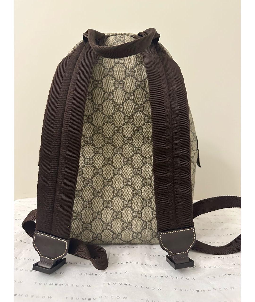 GUCCI Коричневый рюкзак, фото 2
