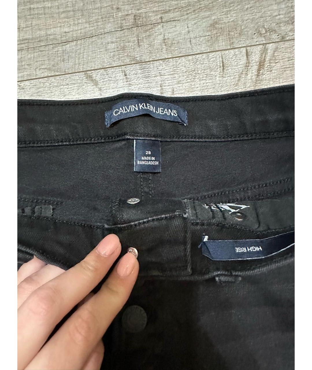 CALVIN KLEIN JEANS Черные шорты, фото 4