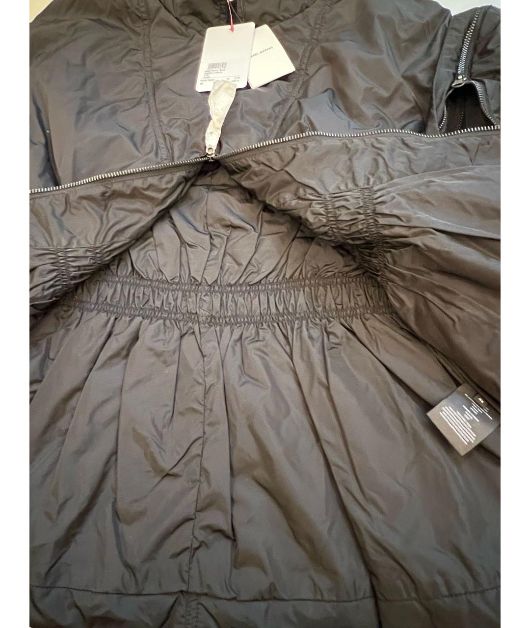 ISABEL MARANT ETOILE Черная полиэстеровая куртка, фото 4