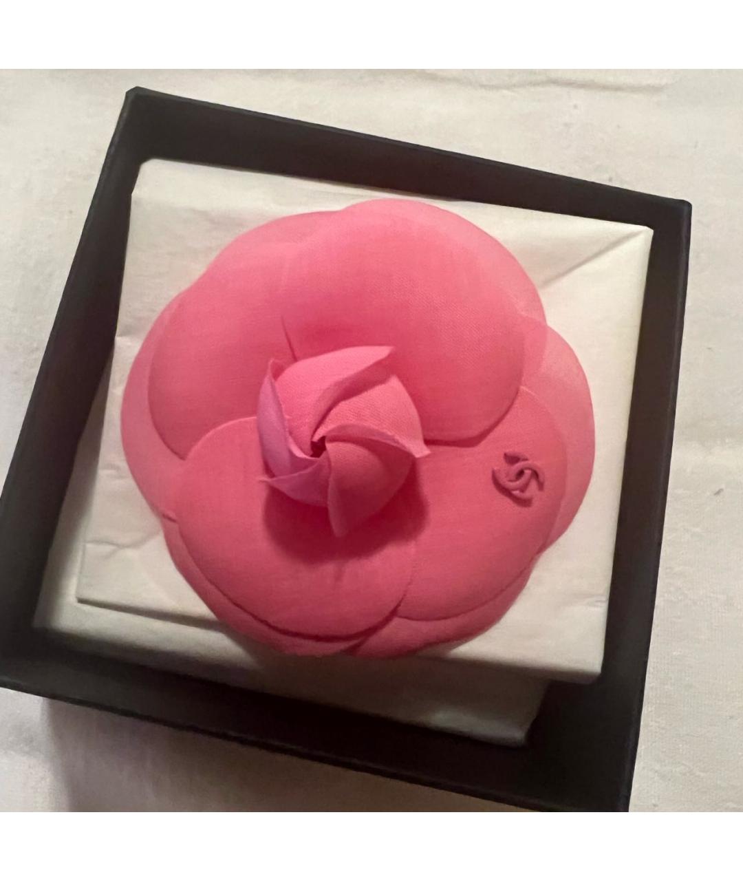 CHANEL Розовая булавка / брошь, фото 5