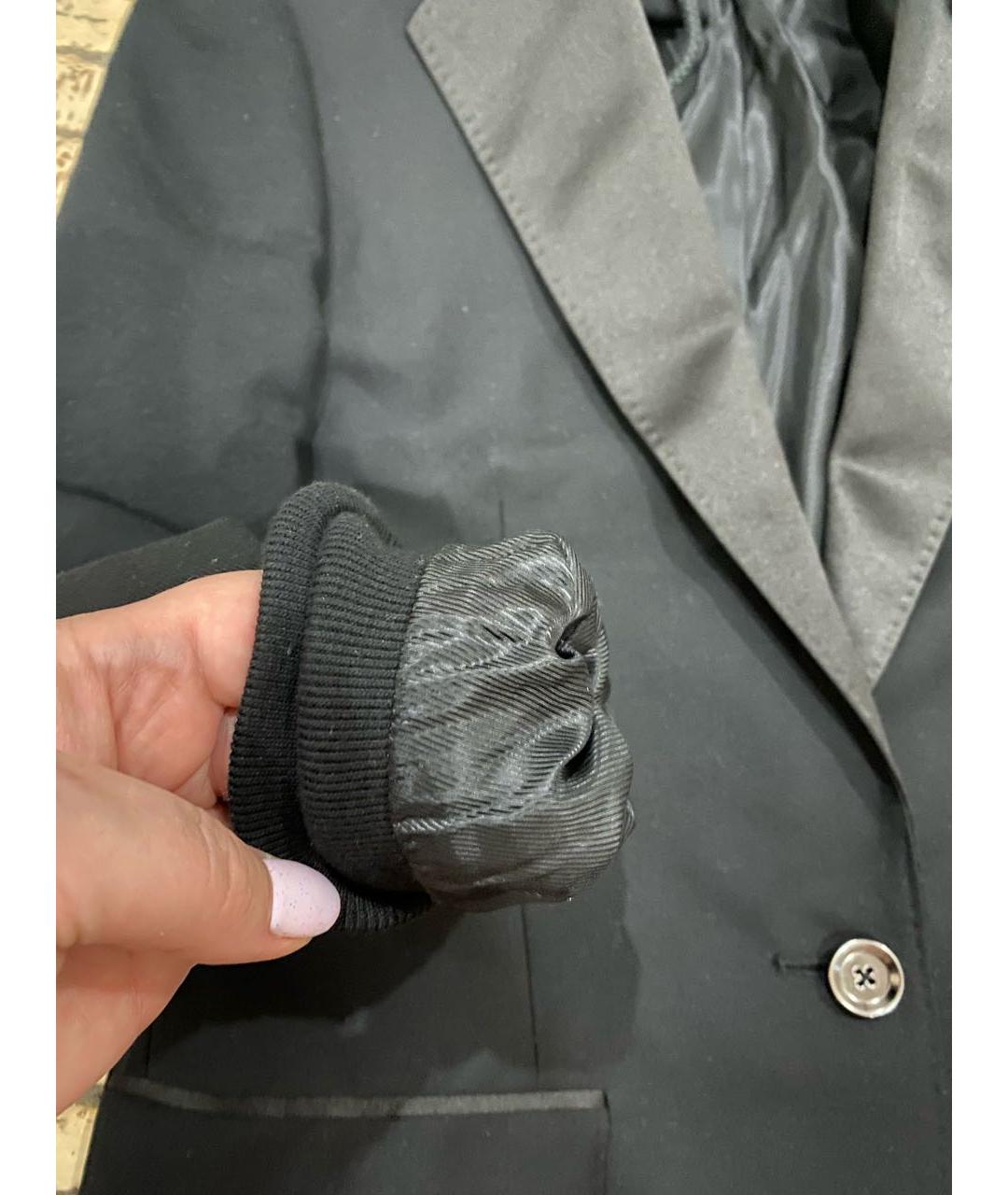 DIESEL Черный полиэстеровый жакет/пиджак, фото 2