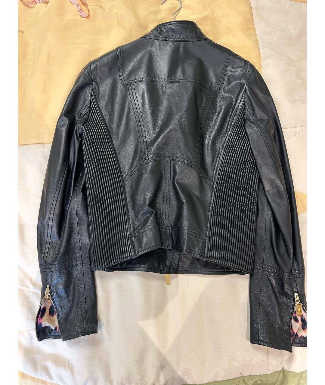 VDP Черная кожаная куртка, фото 2