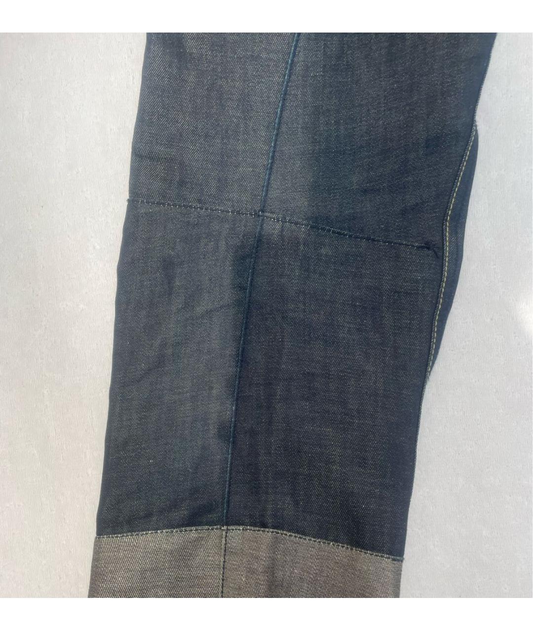 COMME DES GARÇONS Темно-синие хлопковые джинсы, фото 4