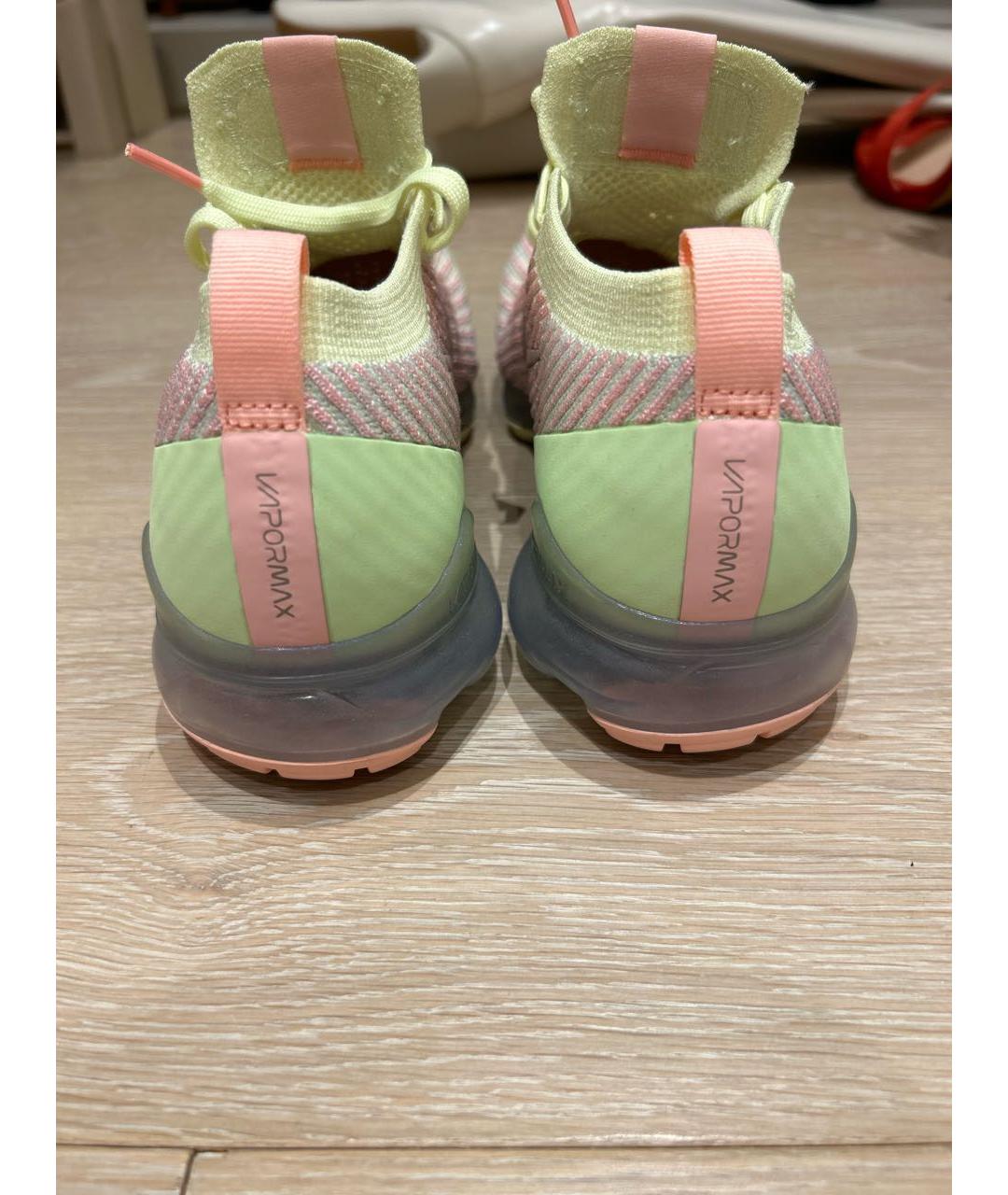 NIKE Розовые текстильные кроссовки, фото 4