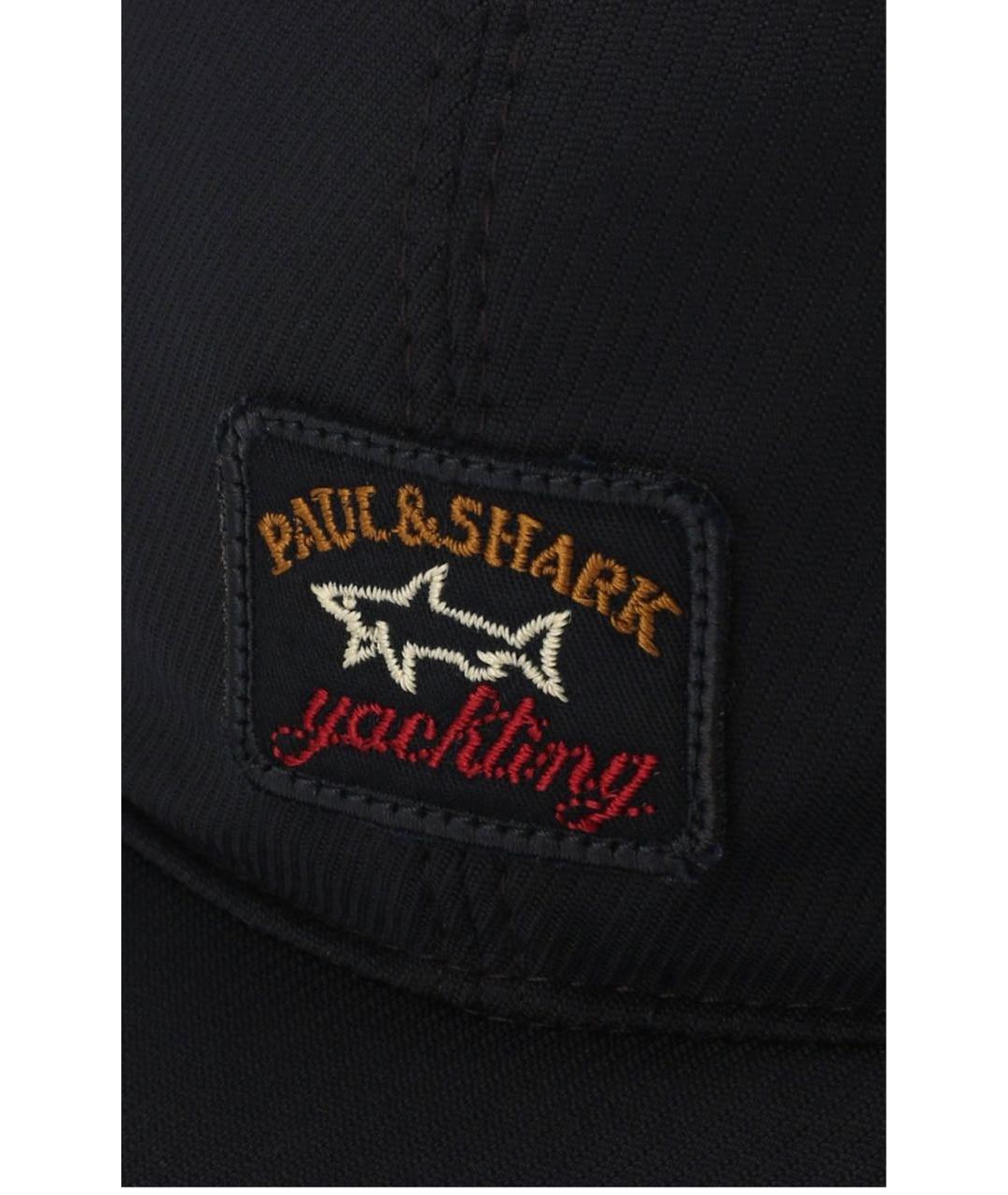 PAUL & SHARK Темно-синяя синтетическая кепка/бейсболка, фото 3