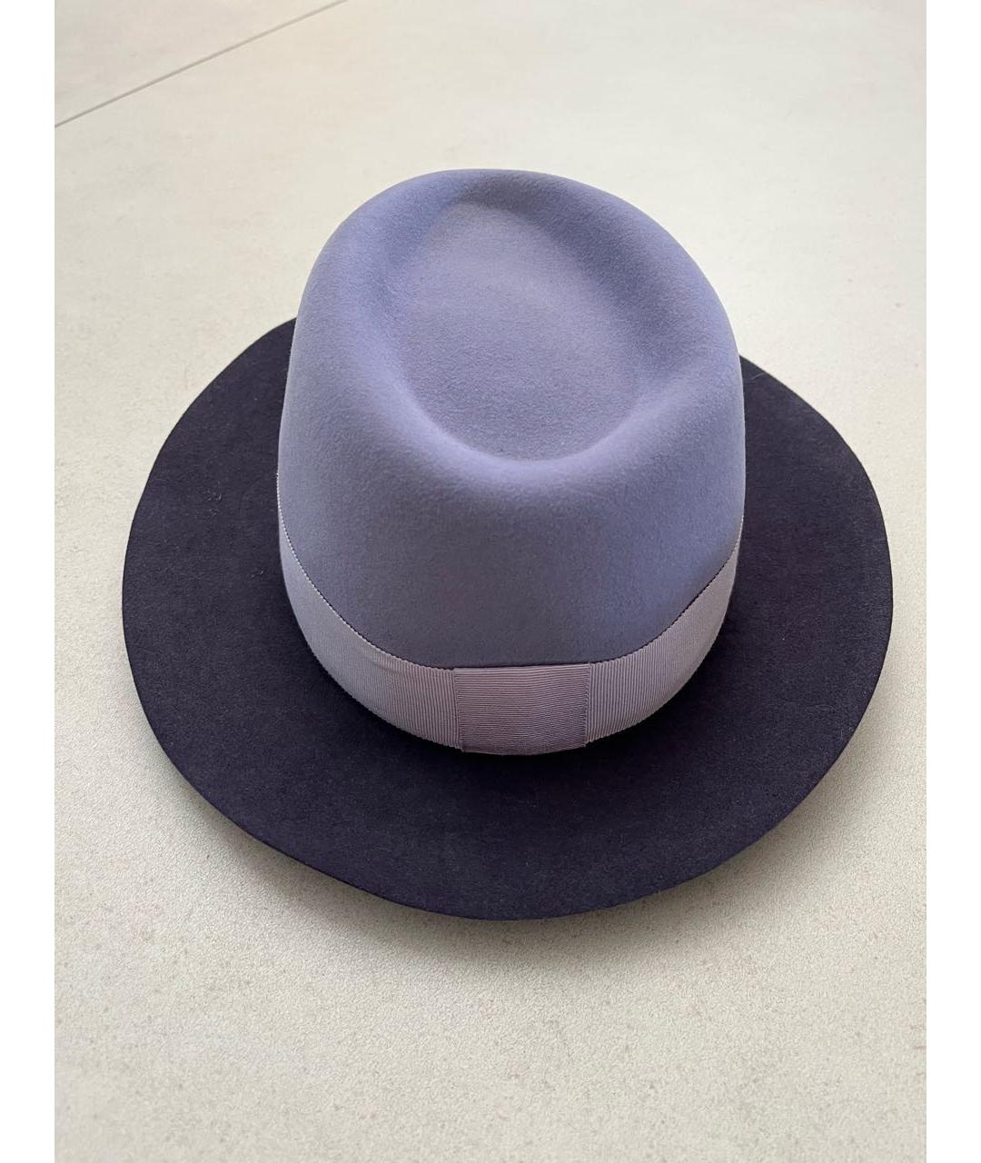 MAISON MICHEL Фиолетовая шляпа, фото 3