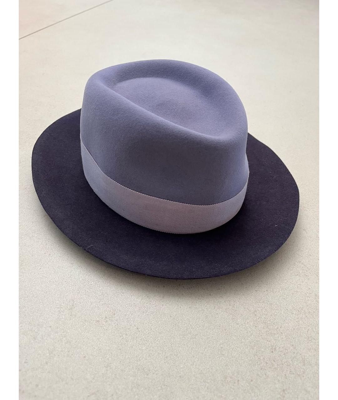 MAISON MICHEL Фиолетовая шляпа, фото 2