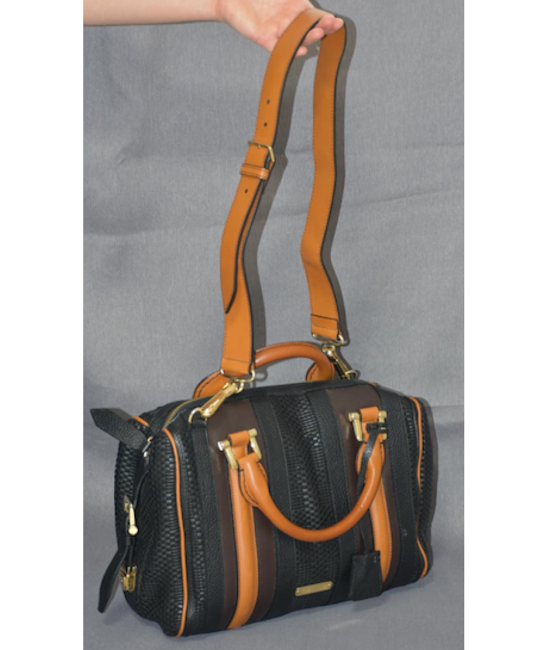 BURBERRY Мульти кожаная сумка с короткими ручками, фото 2