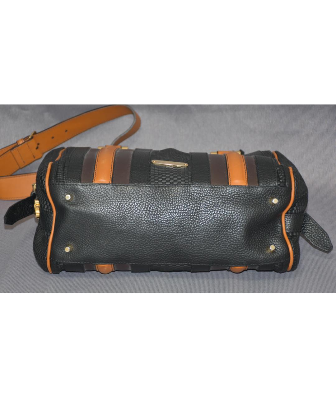 BURBERRY Мульти кожаная сумка с короткими ручками, фото 6