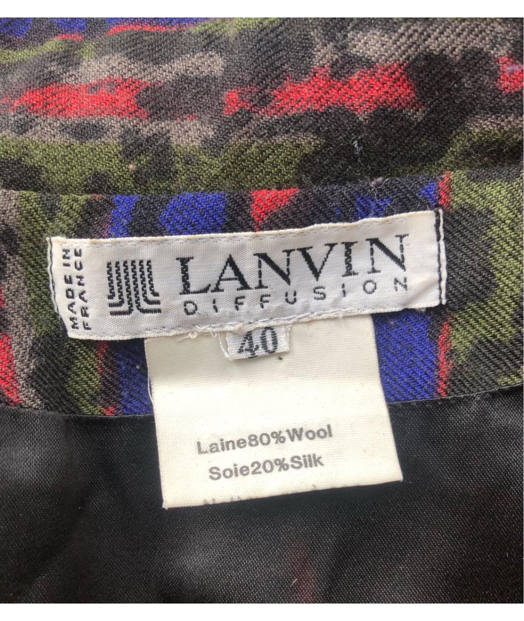 LANVIN Синее платье, фото 5