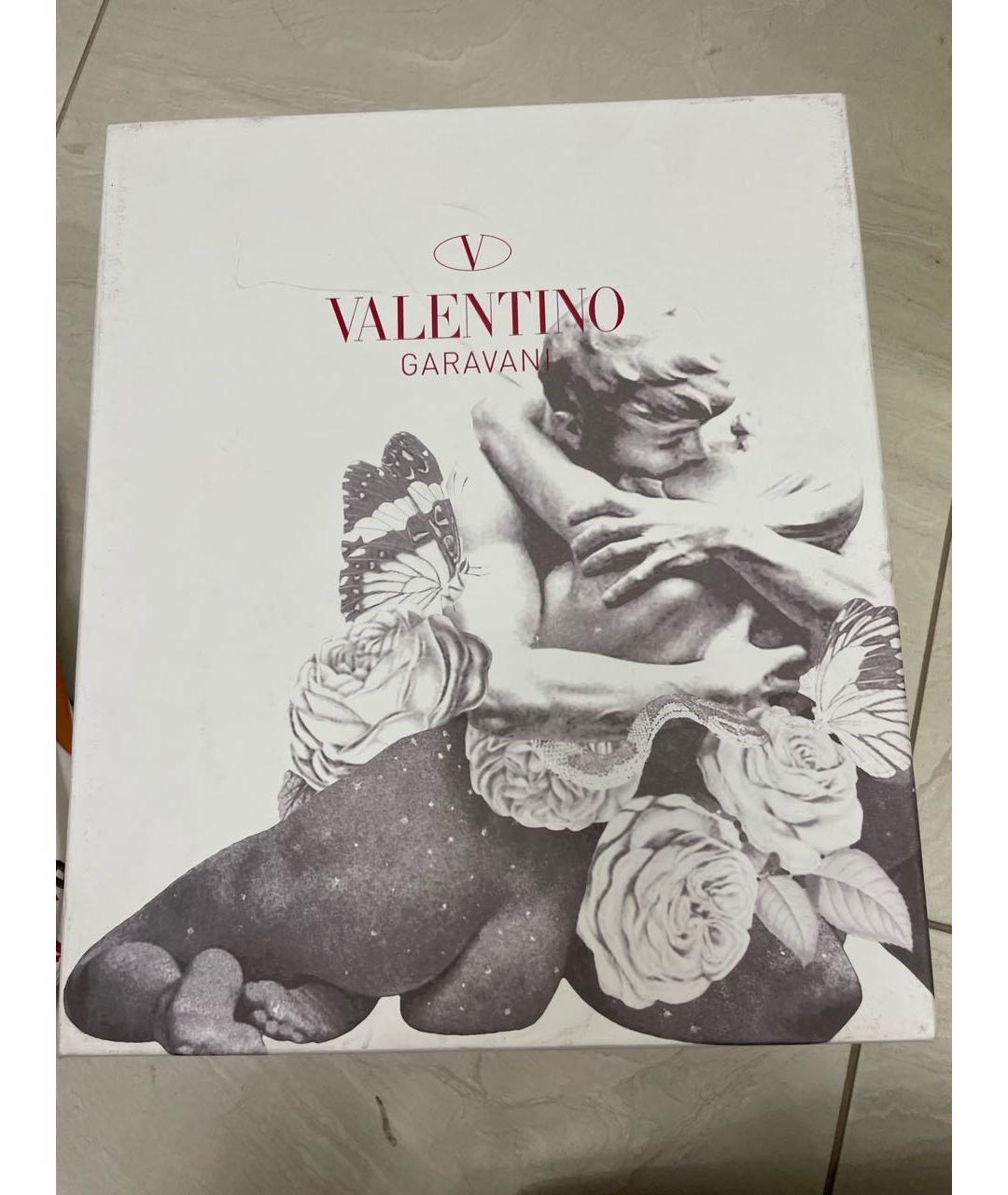VALENTINO Белые кожаные кроссовки, фото 5