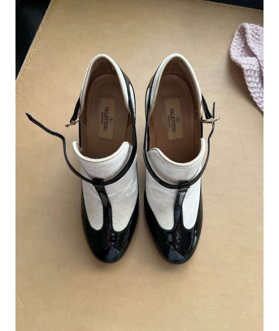 VALENTINO Черные ботильоны из лакированной кожи, фото 3