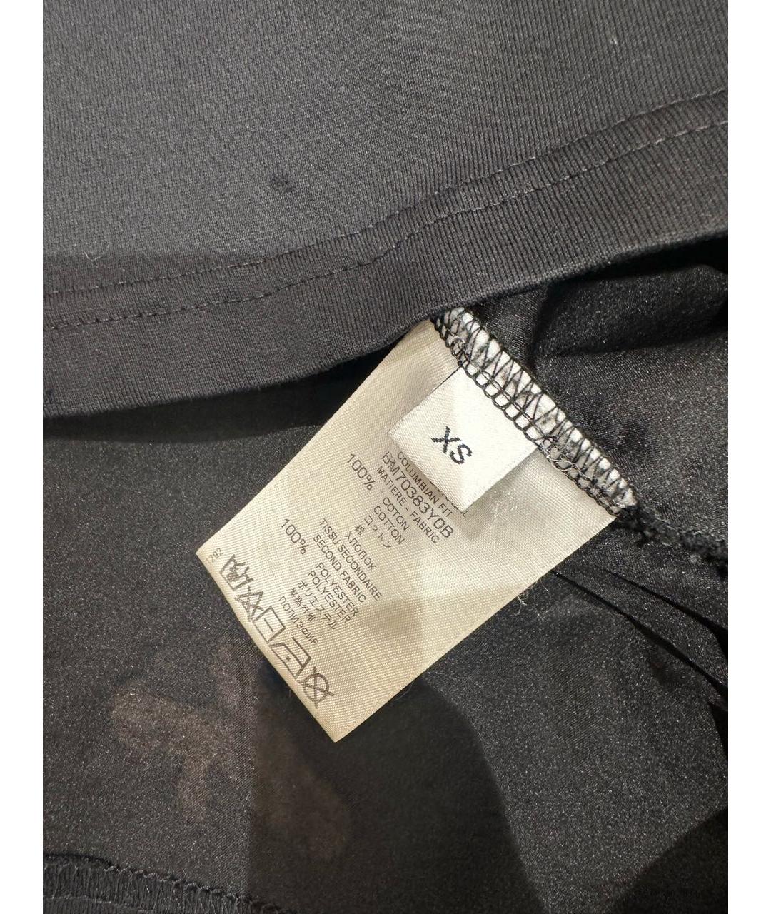 GIVENCHY Черная хлопковая футболка, фото 4