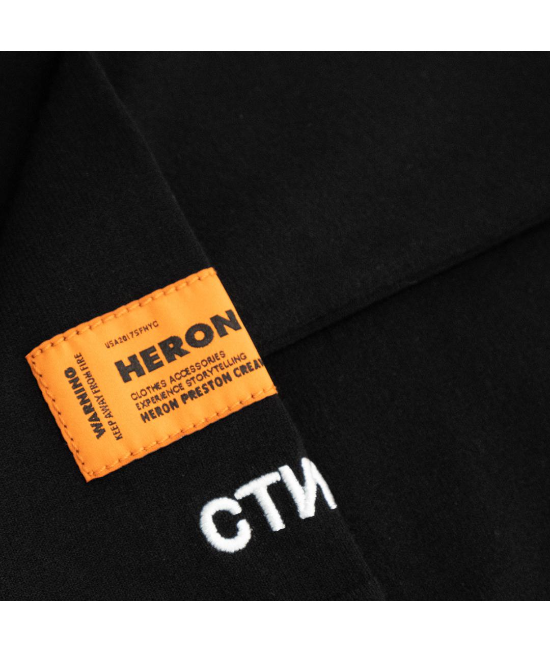 HERON PRESTON Черный вискозный джемпер / свитер, фото 5
