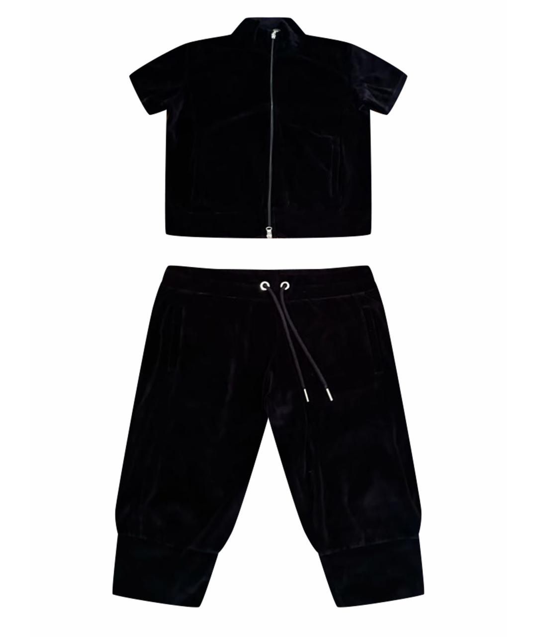 EMPORIO ARMANI Черный хлопковый спортивные костюмы, фото 1