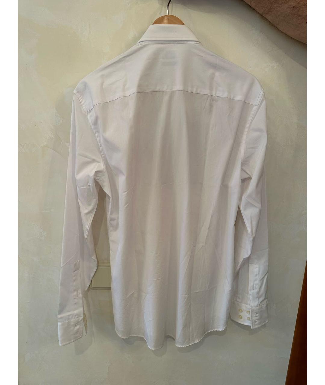 KENZO Белая хлопковая классическая рубашка, фото 2